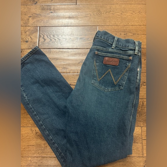 Wrangler Other - Wrangler Retro Slim Straight Mens Jeans 112347023 Size 35x36